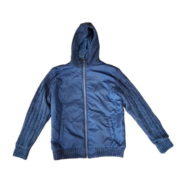 Wind River Outfitters Hoodie Jacket Men's Size XL Blue Full Zip Pockets - Picture 1 of 16